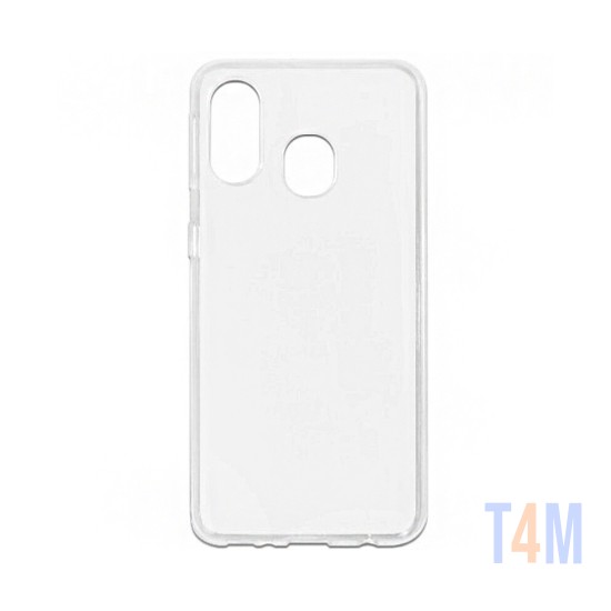 Funda de Silicona Suave para Samsung Galaxy A40 Transparente